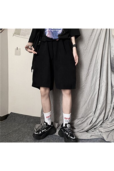Gofeel Düz Desensiz Çeşitli Siyah Renkli Şort The Solo