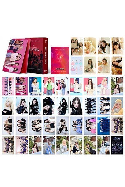 Kpop Dünyasi Ive '' Eleven '' Çift Yön Baskılı Lomo Card Seti