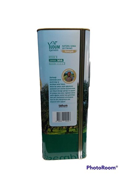 Yudum Egemden Naturel Sızma Yumuşak Lezzet 5 Lt Teneke Zeytinyağı