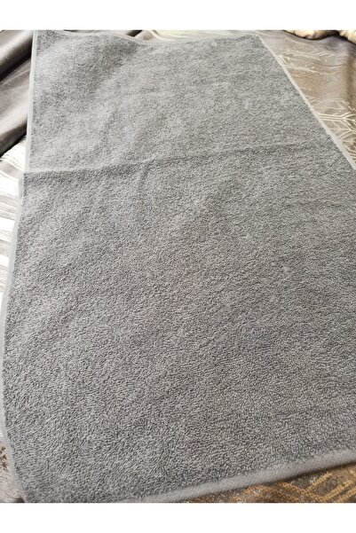 ŞENER HOME Набір з 6 рушників для перукаря, манікюру, спорту, щоденного використання, 50x90 см. Рушник однотонний - сірий