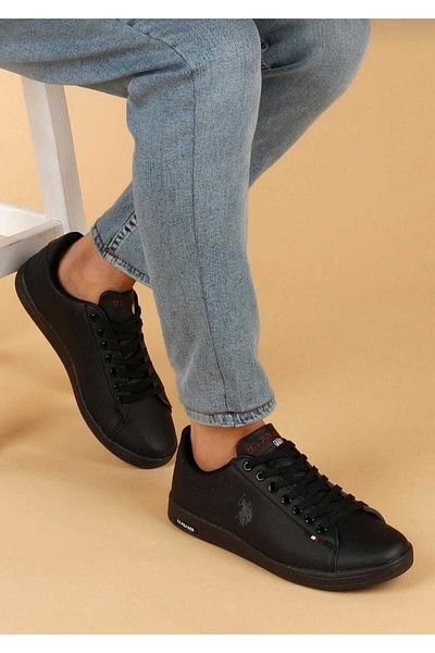 U.S. Polo Assn. U.S. Polo Assn. Franco 3 Fx Black Sports Shoes