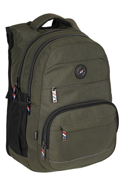 RKY SERENITY Relaxion Waterproof Bat Back Support 5 Compartment Large Internal Volume School & Daily Backpack