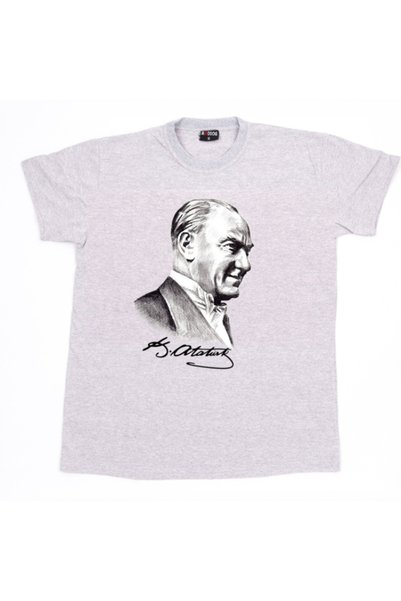 mAddog تيشيرت صورة أتاتورك / ظهر مميز (قصة مريحة) / 9xl / 8xl / 7xl / 6xl / 5...
