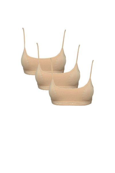 OEM Padded Rope Strap Nude Bustier 3 pieces