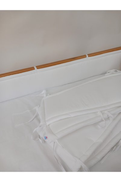 G&G baby 100x200 Cm Side Protection Set for Montessori Beds White