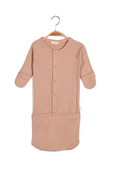 Mininio Baby-Schlafsack für Mädchen mit Druckknöpfen vorne