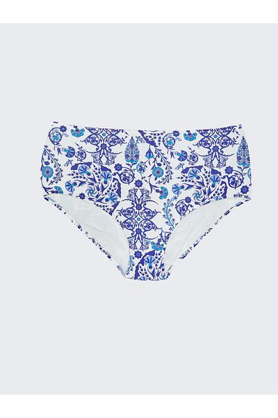 LC Waikiki Gemusterte Bikinihose für Damen