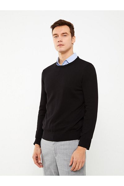 LC Waikiki Ανδρικό Πλεκτό Πουλόβερ - Μακρυμάνικο, Crew Neck