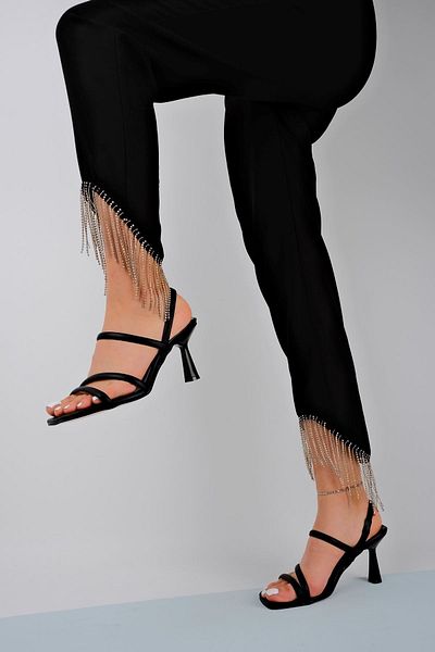 Lal Shoes & Bags Pantofi cu toc Parilla pentru damă - Detaliat bandă