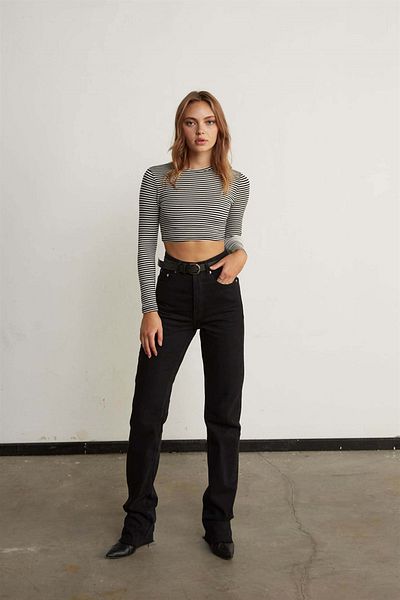 VATKALI Jeans - Black - Straight
