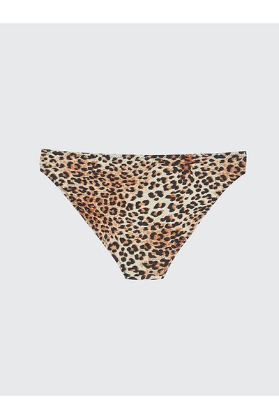 LC Waikiki Gemusterte Damen-Bikinihose