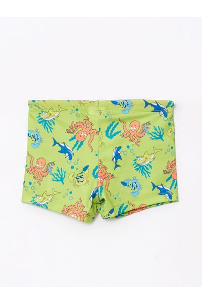 LC Waikiki Τυπωμένο Quick Dry Boy's Boxer μαγιό