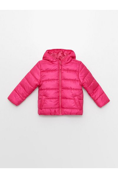 LC Waikiki Hooded Long Sleeve Baby Girl Coat