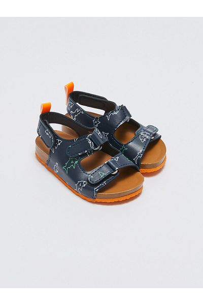 LC Waikiki Sandale cu velcro imprimate pentru bebeluși