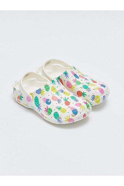 LC Waikiki Pineapple Printed Girl's Beach Sandals