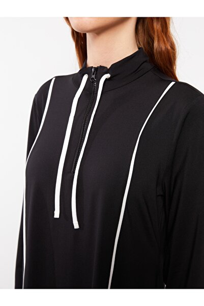 LC Waikiki Γυναικείο μαγιό Hijab με ψηλό γιακά μονό μακρυμάνικο