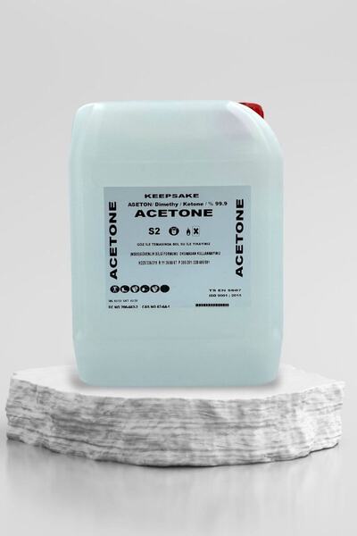 KEEPSAKE Aseton % 99.9 Saf 5 Lt