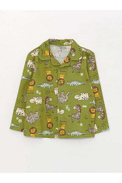 LC Waikiki Pyjama - Grün - Print