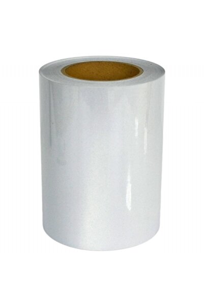 Temiz Pazar Fosforlu Beyaz Bant Şerit 17 Cm X 5 Metre