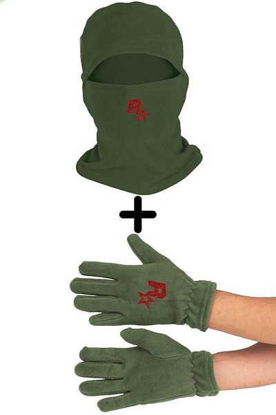 herotasarım Σετ μακριά γάντια Rockstar Fleece - Bll3708