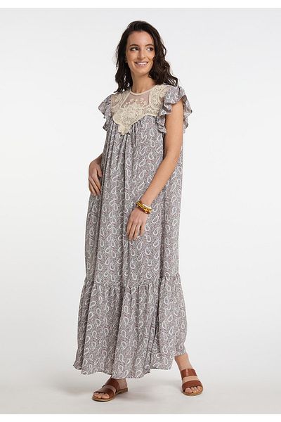 USHA FESTIVAL - Celoplošný tisk Carnea Maxikleid