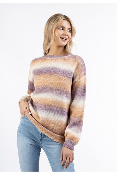 USHA Strick Pullover sivene