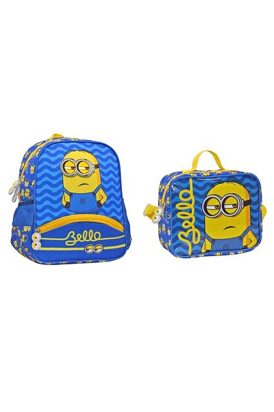 Minions حقيبة رياض الأطفال وحقيبة الغداء