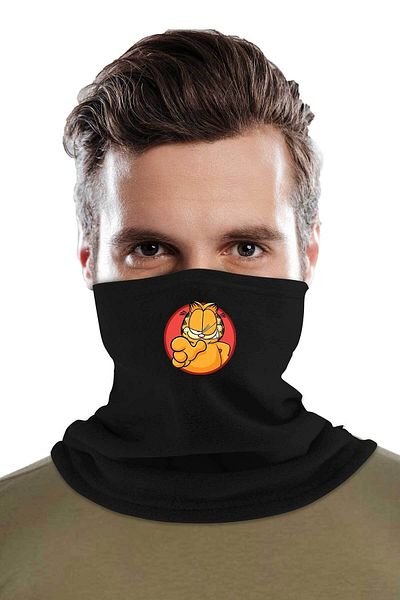 herotasarım Set de mănuși pentru mască de zăpadă din lână Garfield Bll3840