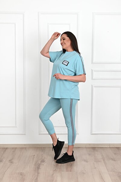 Koza Butik Γυναικείο καλσόν μεγάλου μεγέθους Σετ 3697-23