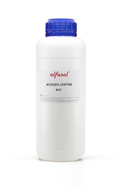 Alfasol Sıvı Ayçiçek Lesitini (e322) 100 Gr