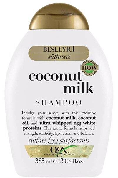 OGX Coconut Milk Strengthening and Moisturizing Care Shampoo 385 / Ml. …Shampoo-44