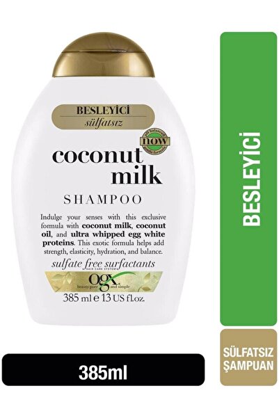 OGX Coconut Milk Strengthening and Moisturizing Care Shampoo 385 / Ml. …Shampoo-44