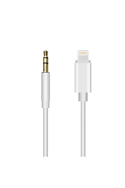 Genel Markalar Lightning Aux 3.5mm 1metre Kablo Jack Dönüştürücü Aparat Iphone 7 8 X 11 12 13 Uyumlu Ses Otg Kablo