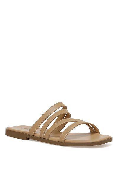 Nine West Leyssa 3fx Nude Kadın Düz Terlik