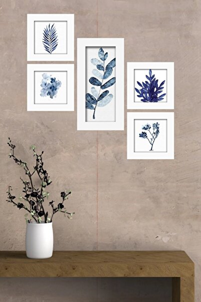 NT Handmade Parçalı Çerçeve Görünümlü Mdf Tablo - Salon Oturma Yatak Odası Of...