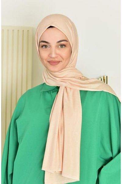 BURDEN IPEK Viscose Combed Shawl with Stitched Edges