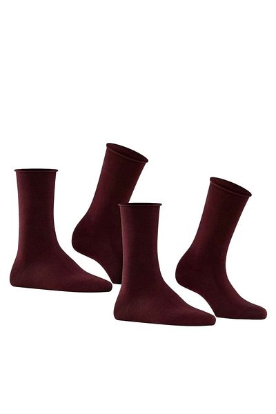 FALKE 2er-Pack Damen-Socken – Happy & Kurzrollbündchen