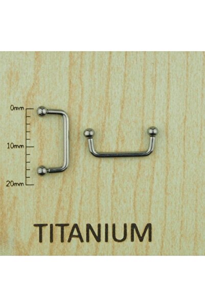 İmge Titanyum 14mm Toplu Surface Piercing