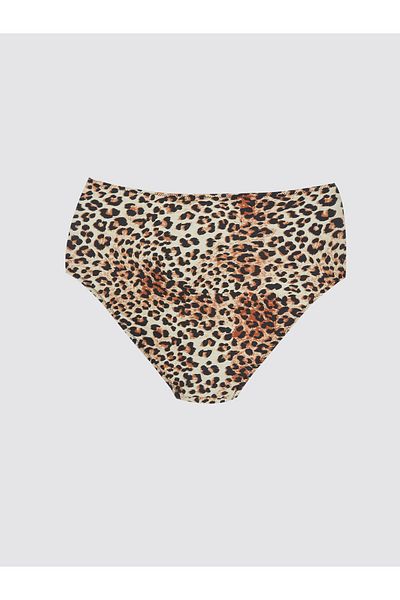 LC Waikiki Gemusterte Damen-Bikinihose