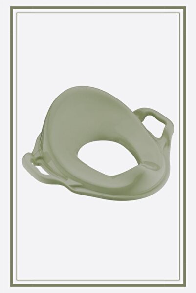 Flosoft Onikiden Kulplu Klozet Kapağı Adaptörü, Çocuk Tuvalet Eğitimi Alıştırma Oturağı Renkli