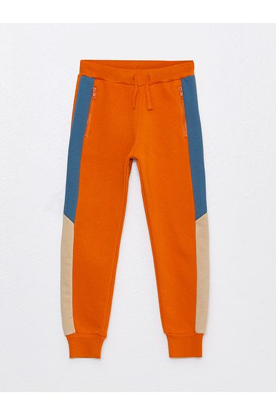 LC Waikiki Farbblockierte Jogger-Jogginghose für Jungen mit elastischem Bund