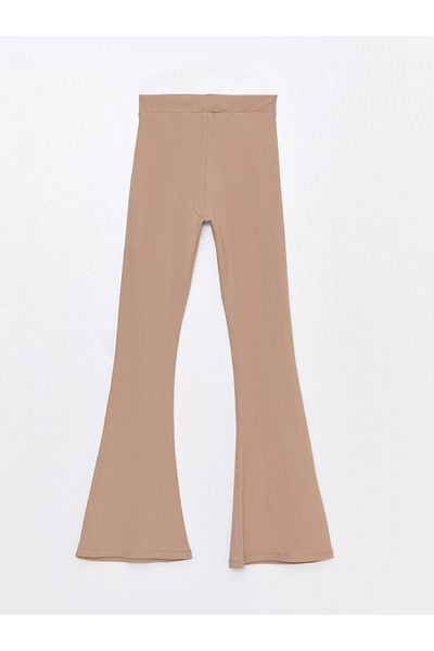 LC Waikiki Elastic Waist Spanish Leg Women's Trousers