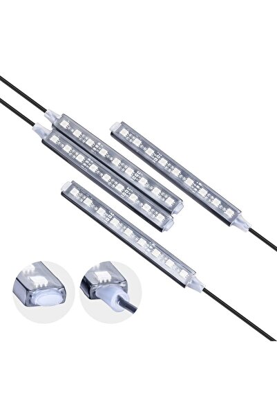 Genel Markalar Ayt Lada 112 Uyumlu Rgb Ayak Altı Led Aydınlatma Sese Duyarlı