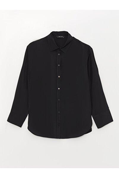 LC Waikiki Cămașă oversize pentru femei, cu mânecă lungă