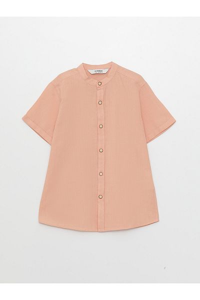 LC Waikiki Prevailing Collar Short Sleeve Shirt for Boy