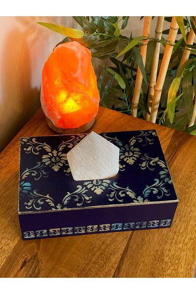 Fun Life Handmade Wooden Tissue Box
