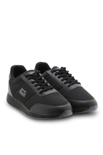 Slazenger Onyeka I Sneaker Ανδρικά Παπούτσια Μαύρα / Μαύρα