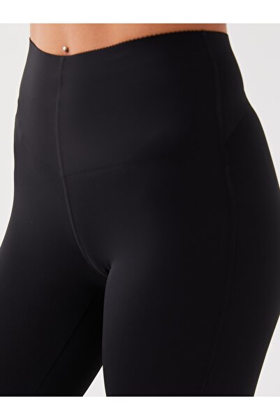 LC Waikiki Kadın Beli Lastikli Düz Spor Tayt