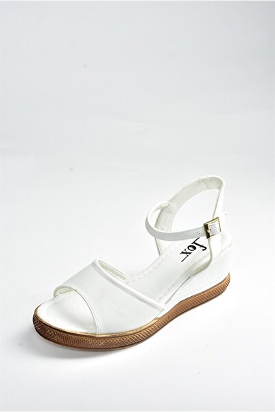 Fox Shoes Női fehér éksarkú cipő