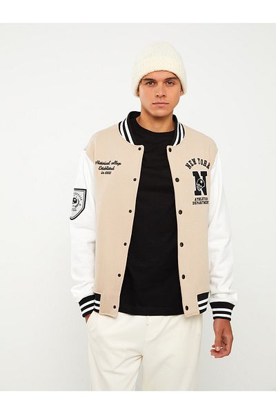 LC Waikiki Standard Fit Long Sleeve Men's College Jacket